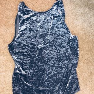 American Eagle Velvet Bodysuit